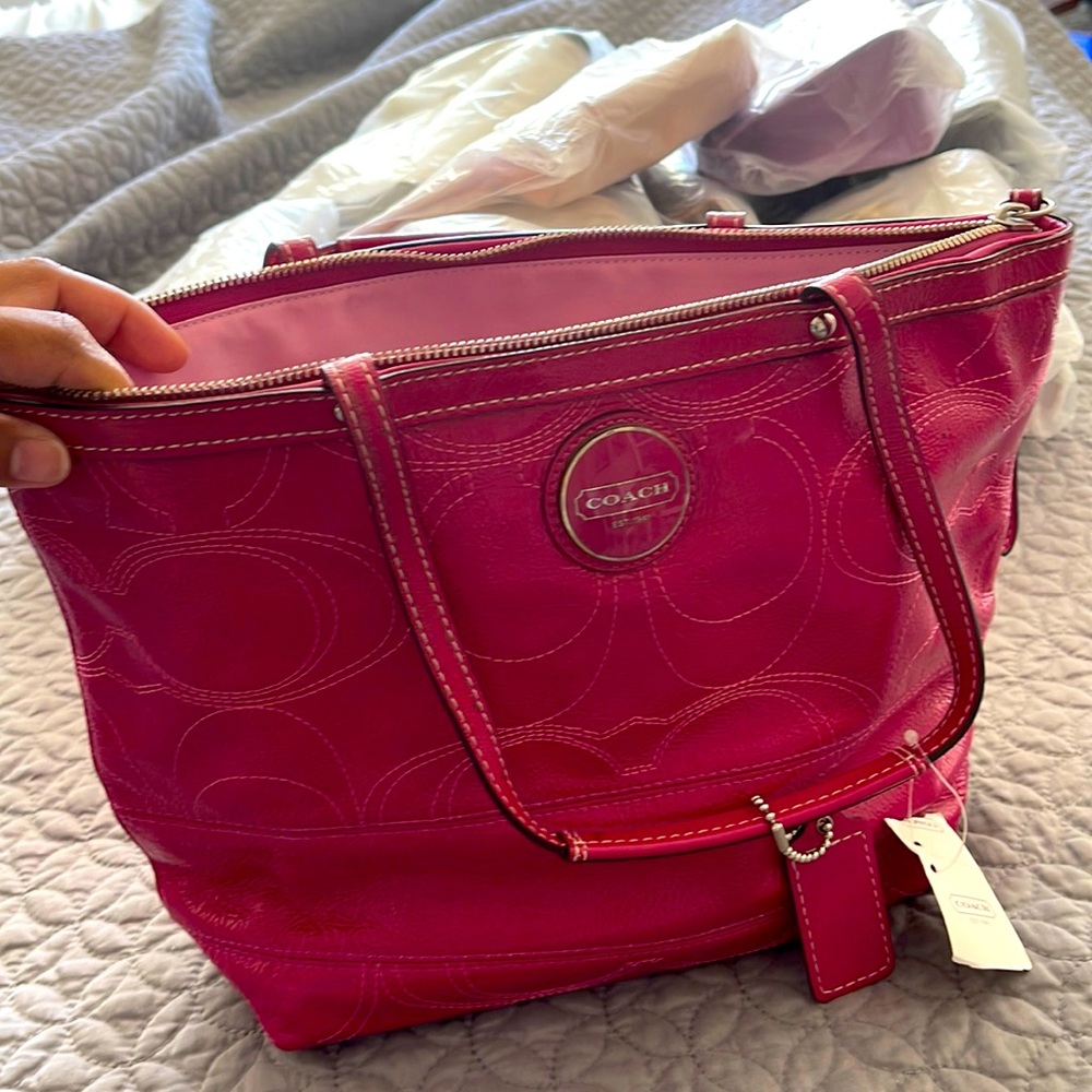 Coach tote bag